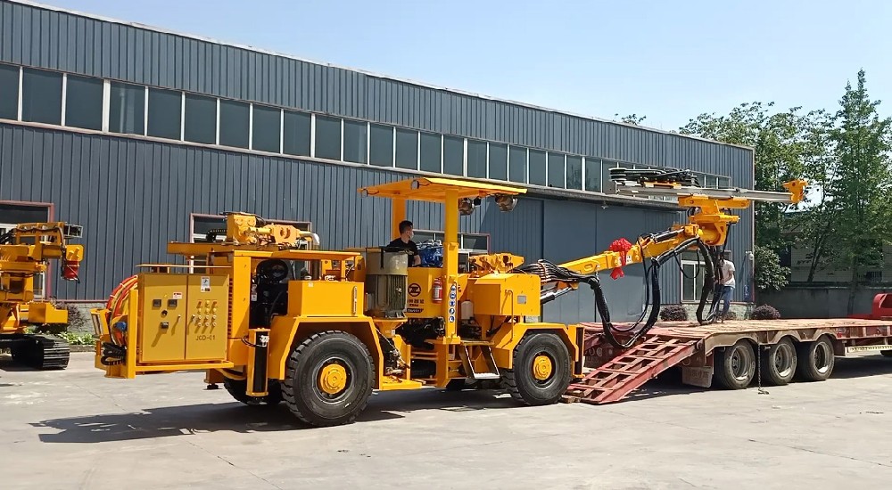 【硬核實(shí)力】DW551鑿巖臺(tái)車發(fā)貨廣東，認(rèn)可是對(duì)我們前進(jìn)的鼓勵(lì)